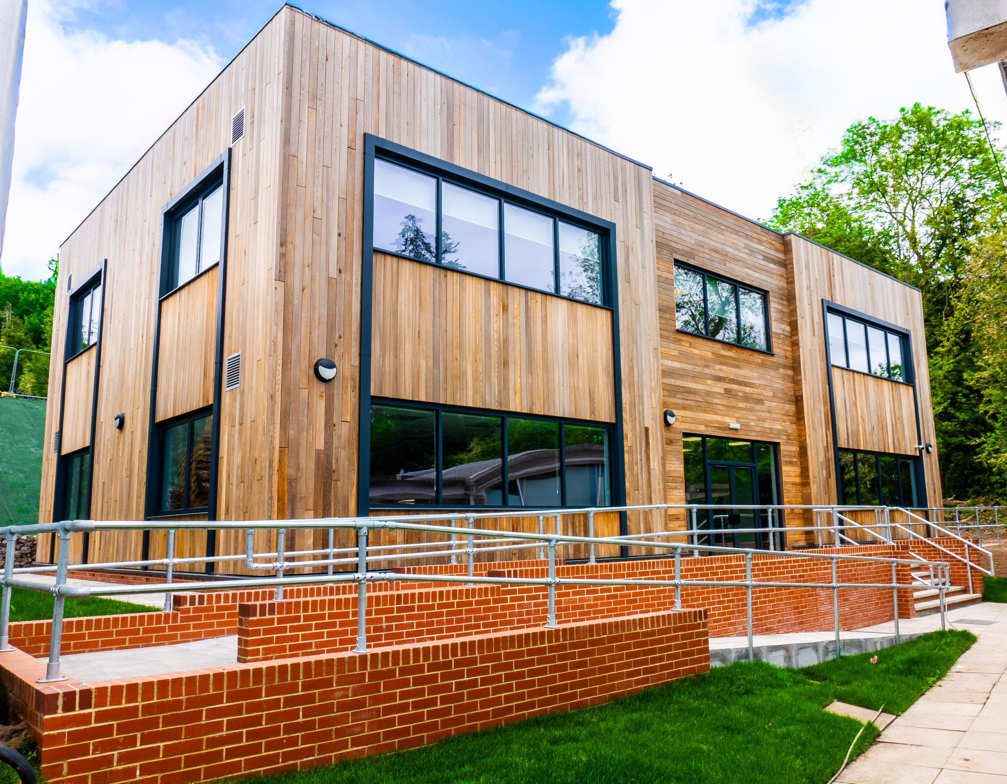 What are modular office buildings