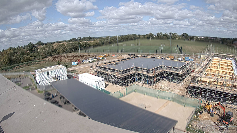 Step 4 - SIP_Timber Frame Structure Erected